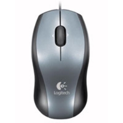 Logitech V100 Optical Notebook Mouse (Grey)